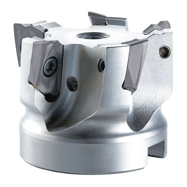 Indexable Face Mill, Features: Side Axial Adjustment