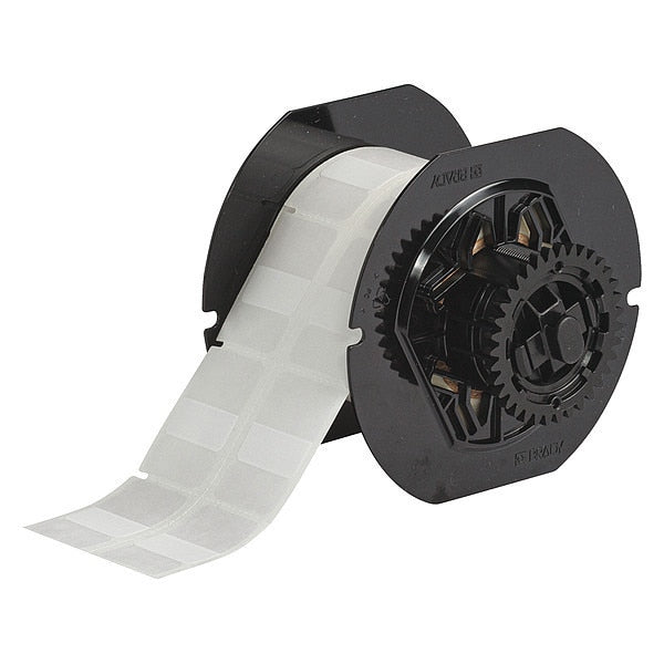 Vinyl Wire Label, Translucent/White