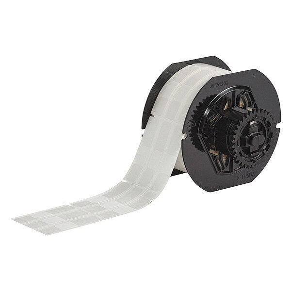 Vinyl Wire Label, Translucent/White