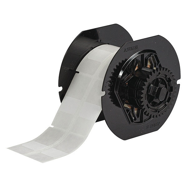 Vinyl Wire Label, Translucent/White
