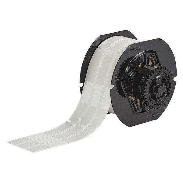 Vinyl Wire Label, Translucent/White