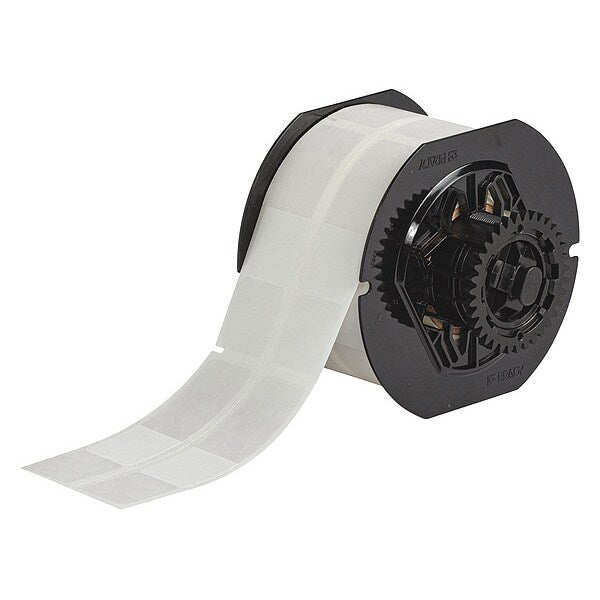 Vinyl Wire Label, Translucent/White