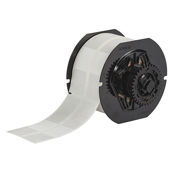 Vinyl Wire Label, Translucent/White
