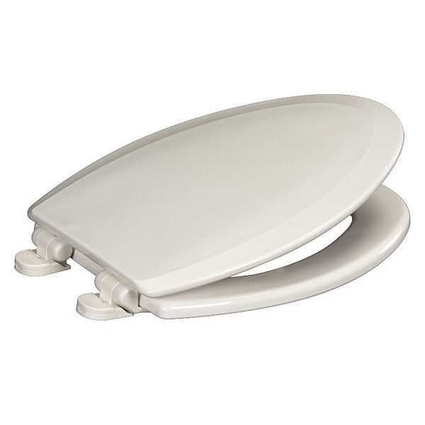 Toilet Seat, Elongated, White