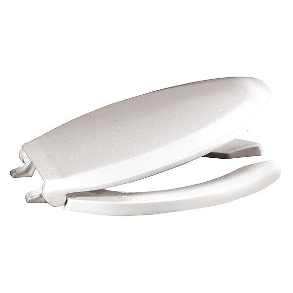 Toilet Seat, Elongated, White