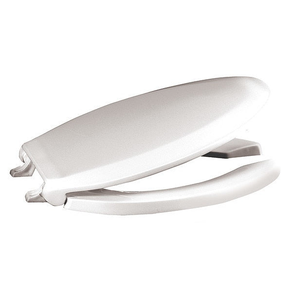 Toilet Seat, Elongated, White