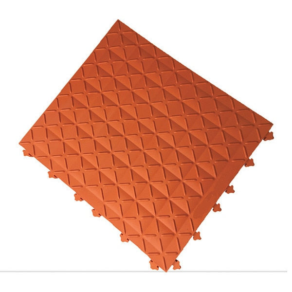 Interlocking Antifatigue Mat Tile Vinyl 18 in 18 in 1 in
