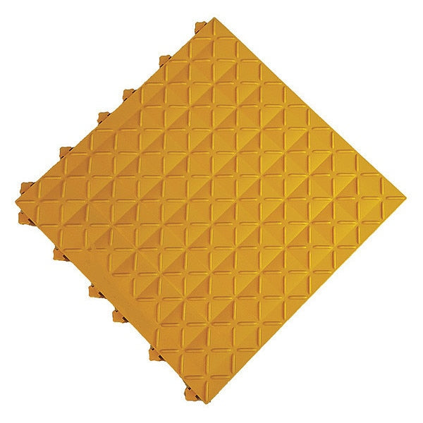 Interlocking Antifatigue Mat Tile Vinyl 18 in 18 in 1 in