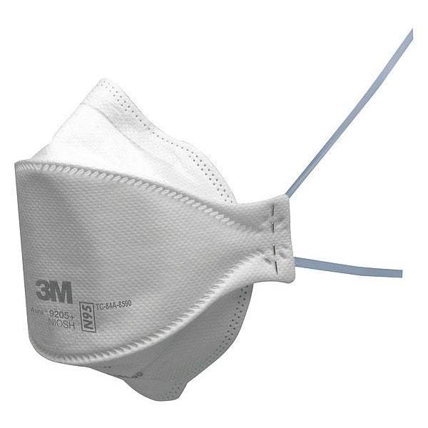 Disposable Respirator, N95, White, PK20