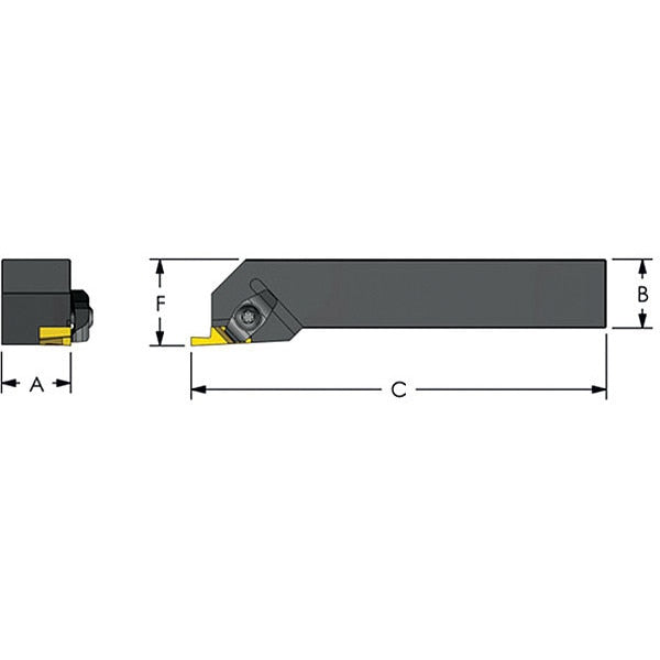 Indexable Profiling End Mill, 28.00mm, PHC