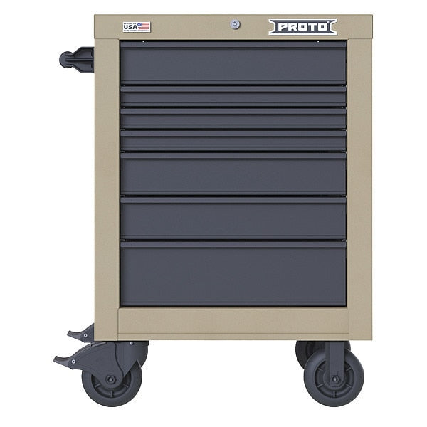 Rolling Tool Cabinet, Gray, Heavy Duty