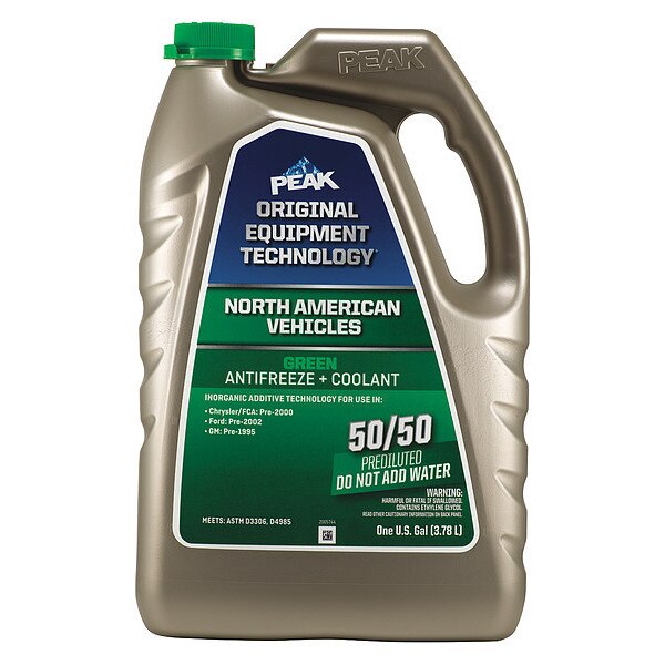 Antifreeze Coolant, 1 gal. Sz, Green