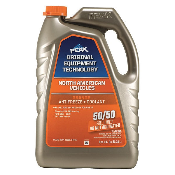Antifreeze Coolant, 1 gal. Sz, Orange