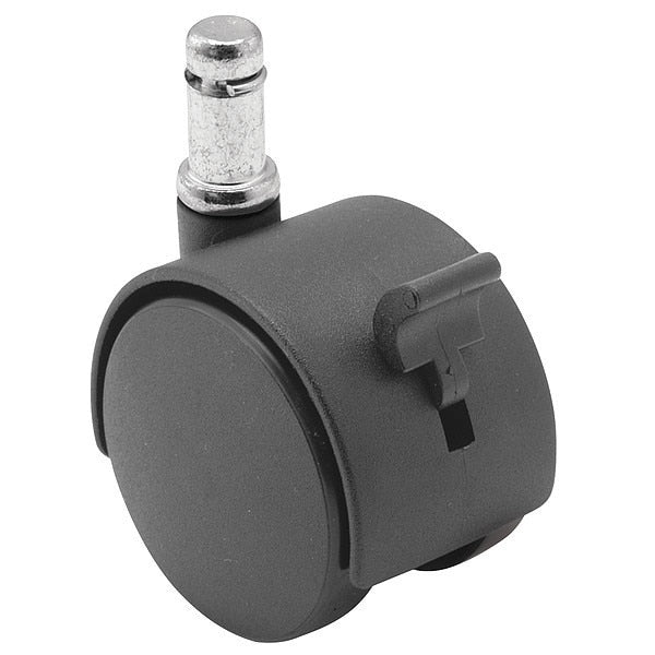 50mm Non-Marking Nylon Swivel Caster, Side Brake, Loads Up To 75 lb