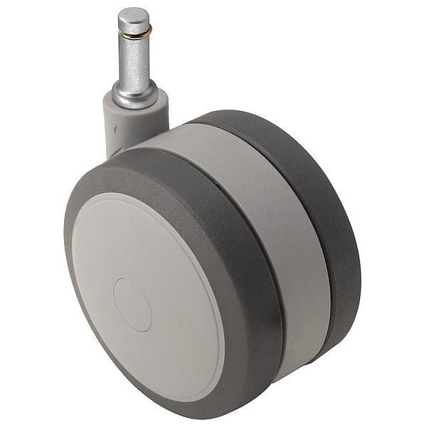 60mm Non-Marking Thermoplastic Elastomer Swivel Caster, No Brake, Loads Up To 100 lb