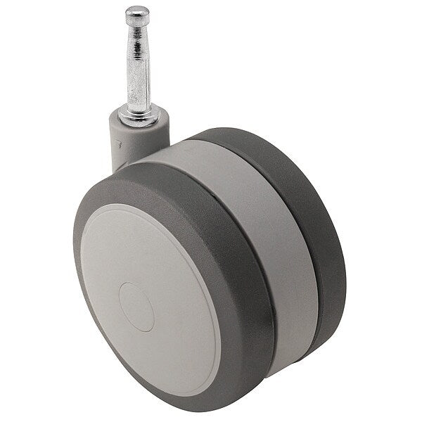 60mm Non-Marking Thermoplastic Elastomer Swivel Caster, No Brake, Loads Up To 100 lb