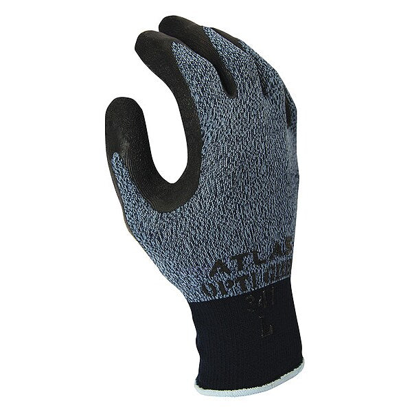 Coated Glves, Blk/Gr, XL, VF, 43YT11, PR