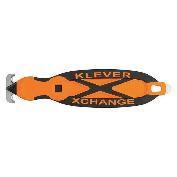 Hook-Style Safety Cutter , Fixed Blade , Safety Blade , 6-1/2 in L.