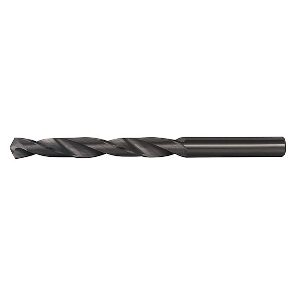 118Â° Solid Carbide Jobber Length Drill Cleveland 1727 Bright Carbide RHS/RHC #9