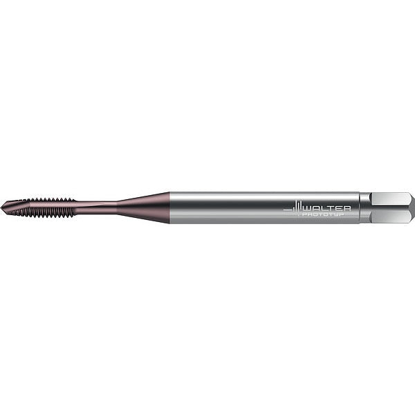 Spiral Point Tap, #3-48, Plug, 2 Flutes