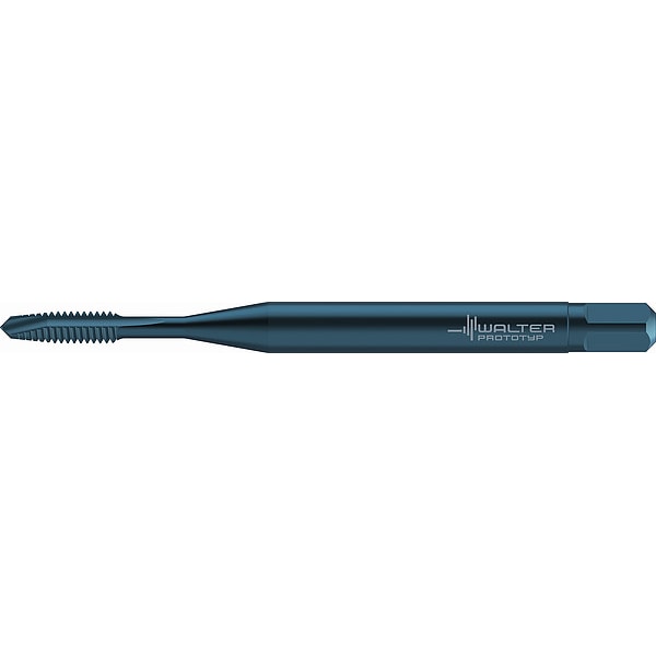 Spiral Point Tap, #2-56, Plug, 2 Flutes