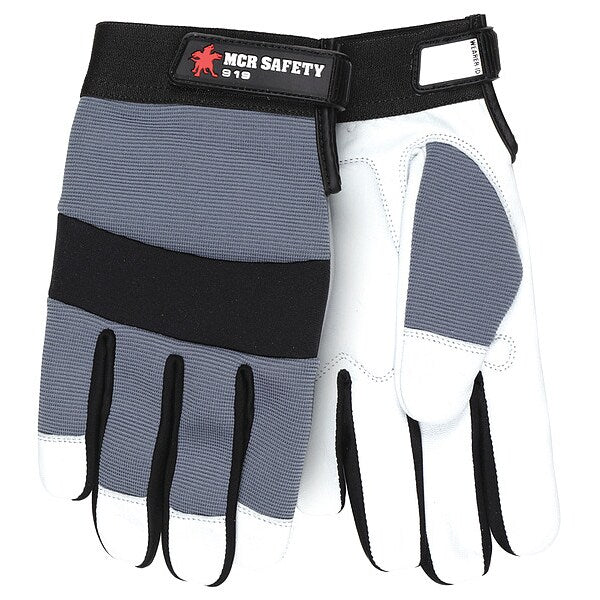 Mechanics Glove, L, Full Finger, PR