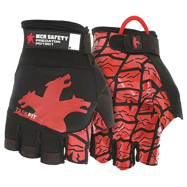 Impact Resistant Glove, M, Full Finger, PR