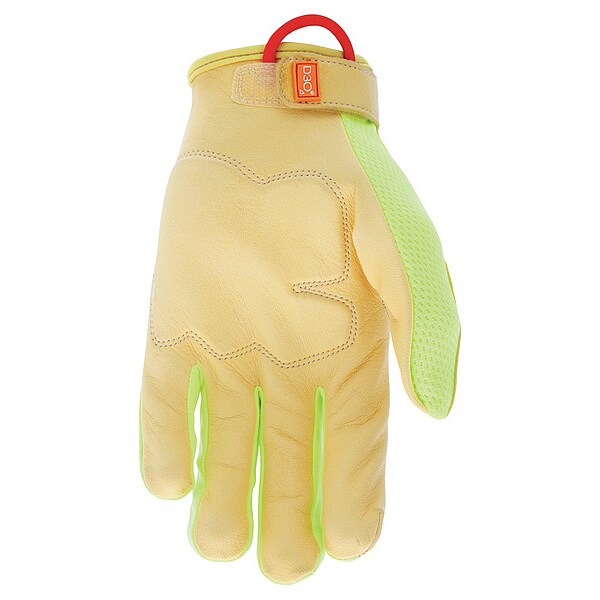 Mechanics Glove, L, Full Finger, PR