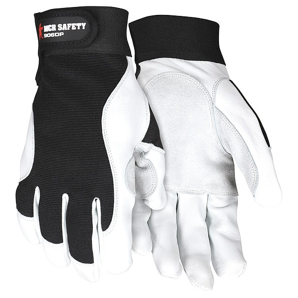 Mechanics Glove, L, Full Finger, PR