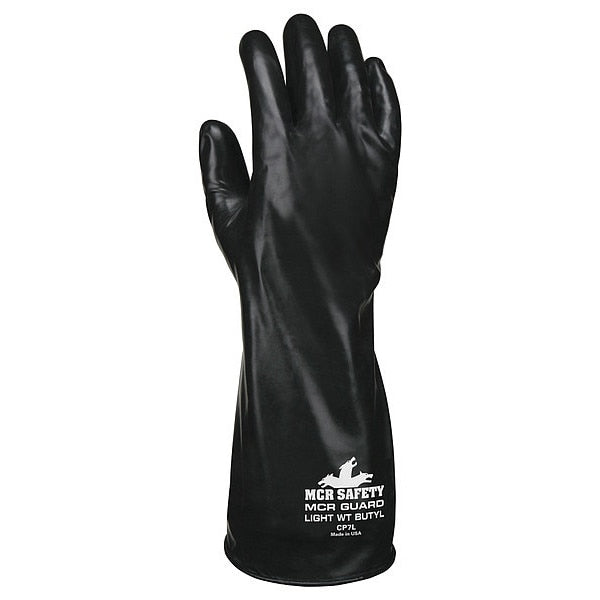 Chemical Resistant Glove, XL, Black, PR