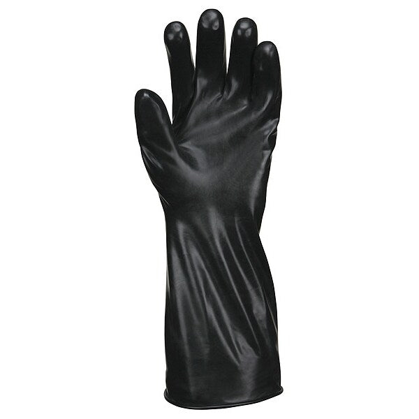 Chemical Resistant Glove, S, Black, PR