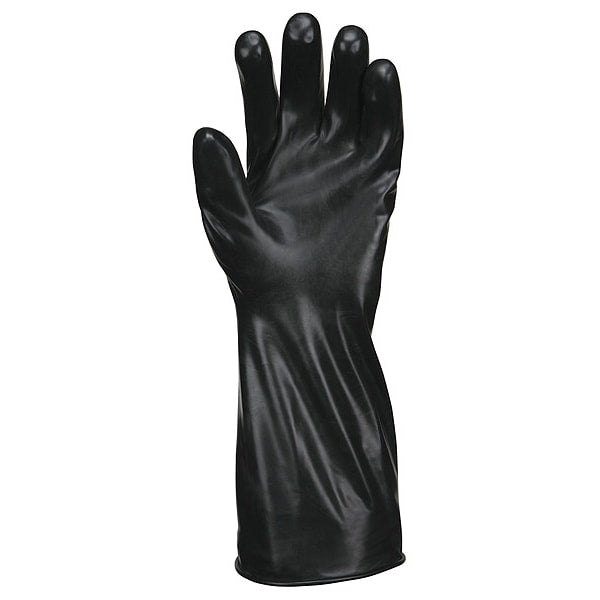 Chemical Resistant Glove, L, Black, PR