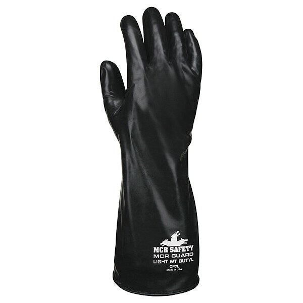 Chemical Resistant Glove, S, Black, PR