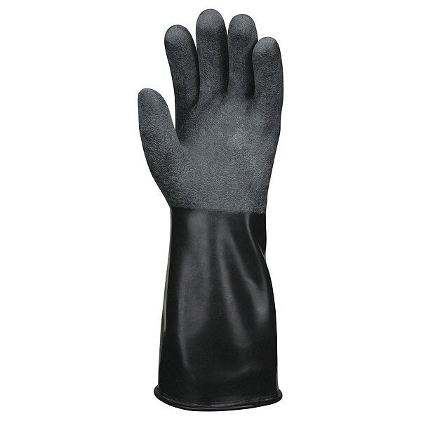Chemical Resistant Glove, XL, Black, PR