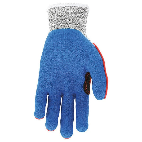 Coated Gloves, S, knit Cuff, PK12