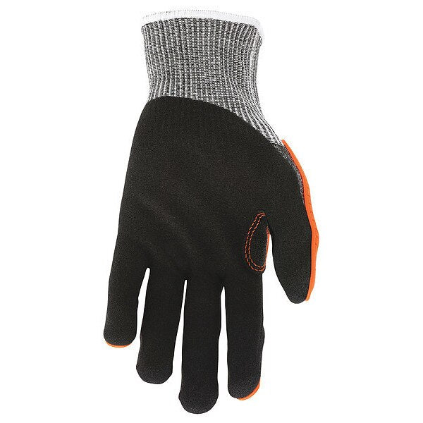 Coated Gloves, 2XL, knit Cuff, PK12