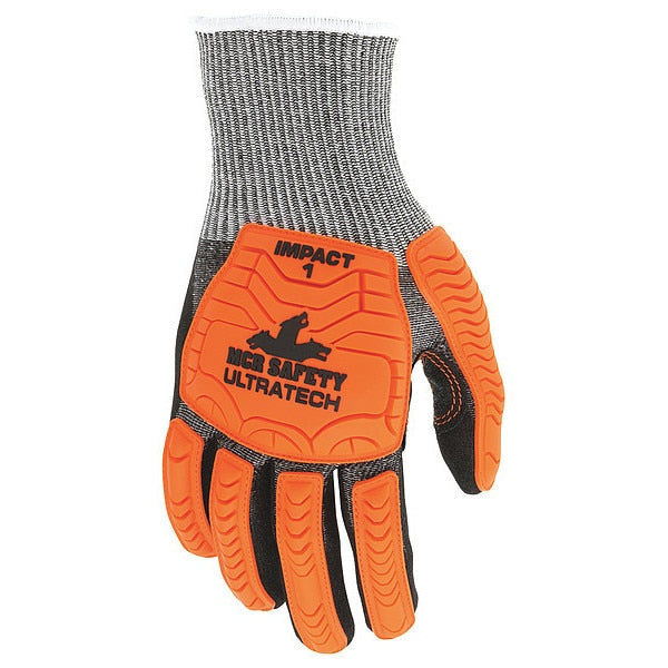 Coated Gloves, XL, knit Cuff, PK12
