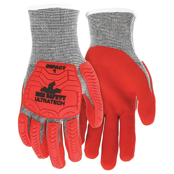 Coated Gloves, S, knit Cuff, PK12