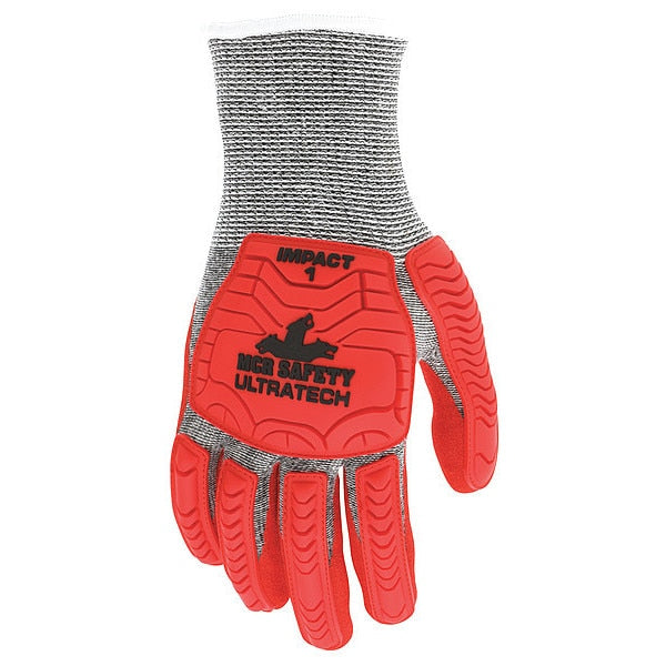 Coated Gloves, M, knit Cuff, PK12