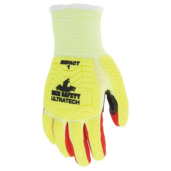 Coated Gloves, M, knit Cuff, PK12