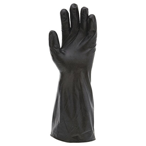 Chemical Resistant Glove, S, Black, PR