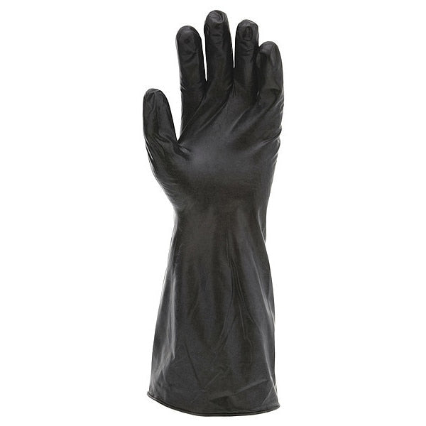 Chemical Resistant Glove, L, Black, PR