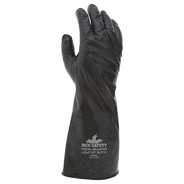 Chemical Resistant Glove, XL, Black, PR