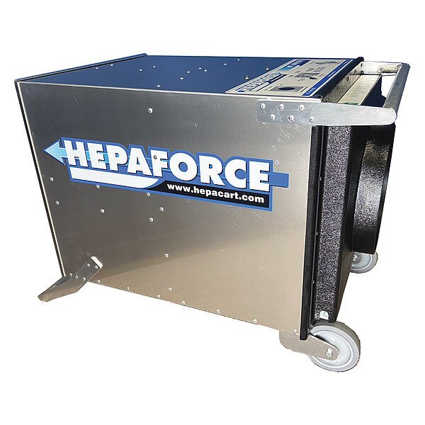 Medical Air Scrub, 1000cfm, 5/8 hp, Silver