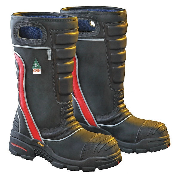 Firefighter Boot, Leather, 16, PR
