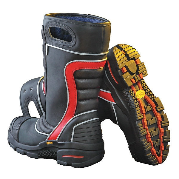 Firefighter Boot, Leather, 16, PR