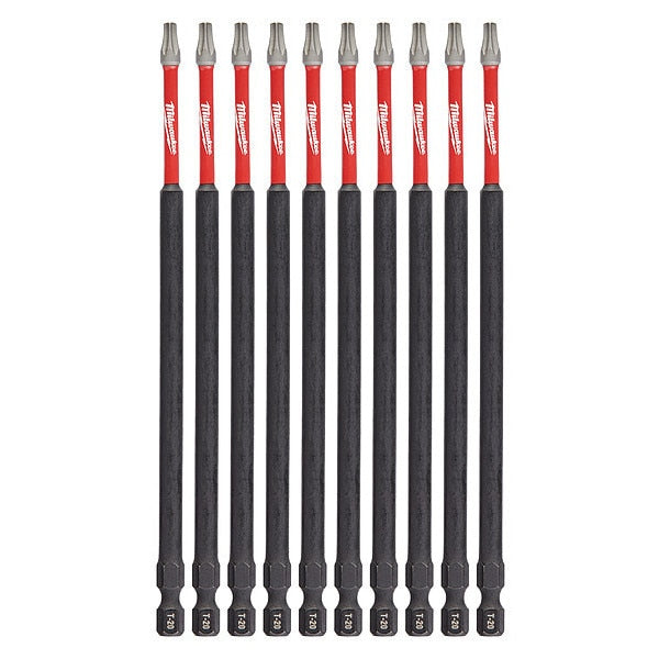 6 in. TORX T20 SHOCKWAVE Impact Duty Power Bit (10 pk)