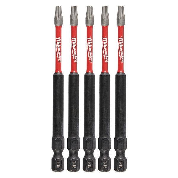 3-1/2 in. TORX T15 SHOCKWAVE Impact Duty Power Bit (5 pk)