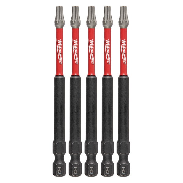 3-1/2 in. TORX T20 SHOCKWAVE Impact Duty Power Bit (5 pk)