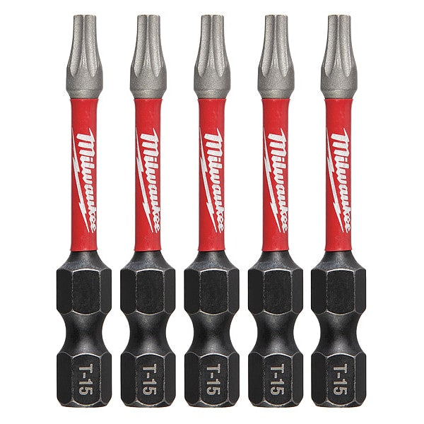2 in. TORX T15 SHOCKWAVE Impact Duty Power Bit (5 pk)